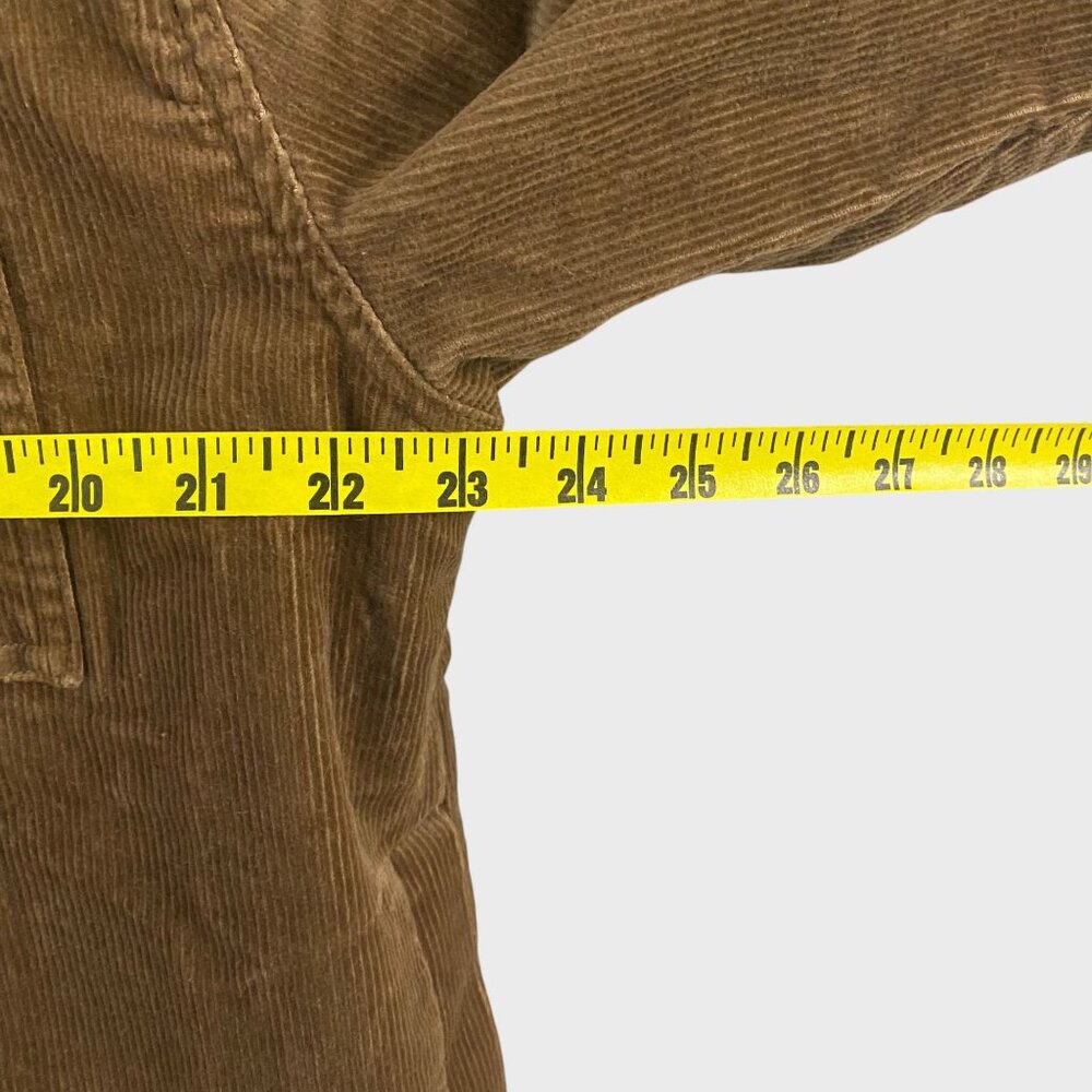 Banana Republic Corduroy Shirt Jacket Women's Large Pockets Button-Front L/S New - Picture 13 of 14